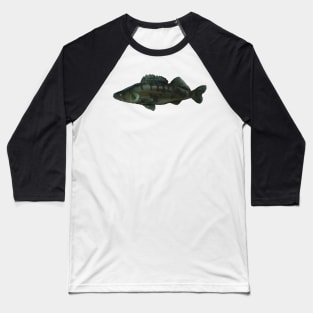 Blue walleye Baseball T-Shirt